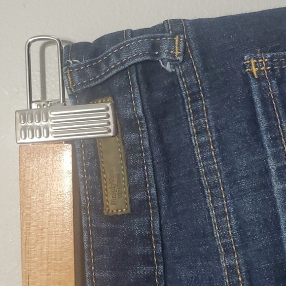 Simply Vera Vera Wang Jeans Womens Size 2 Petite 2P Blue Women's Jeans Boot Cut - Picture 7 of 12